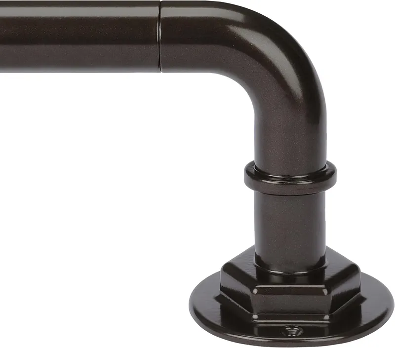 Byondeth Curtain Rods for Windows 16 to 144 Inches Adjustable Blackout Wrap